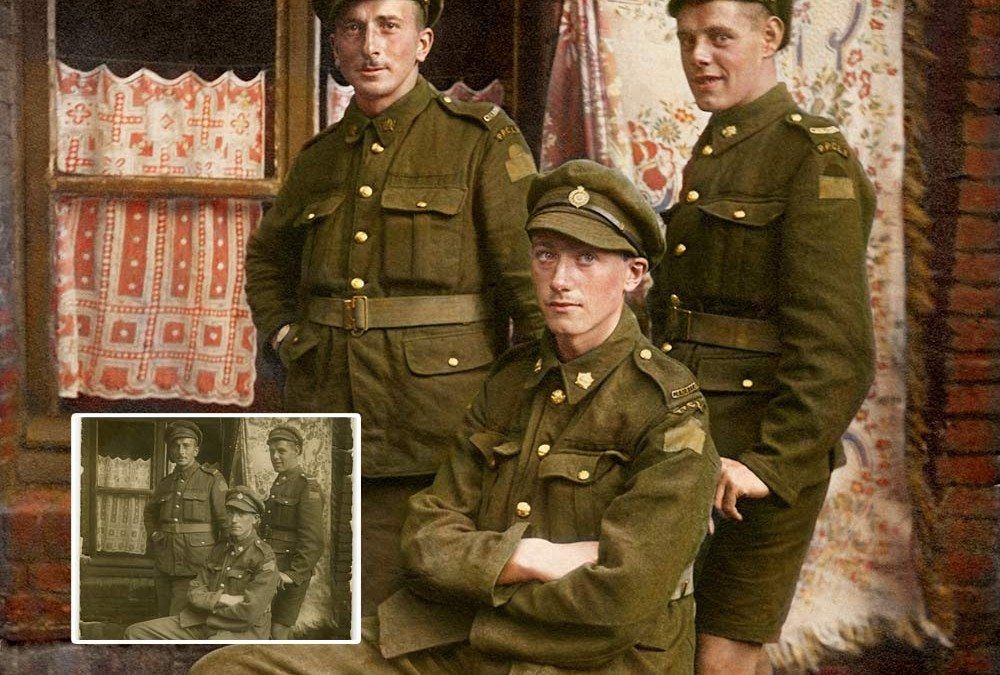 WWI Soldiers Colourization