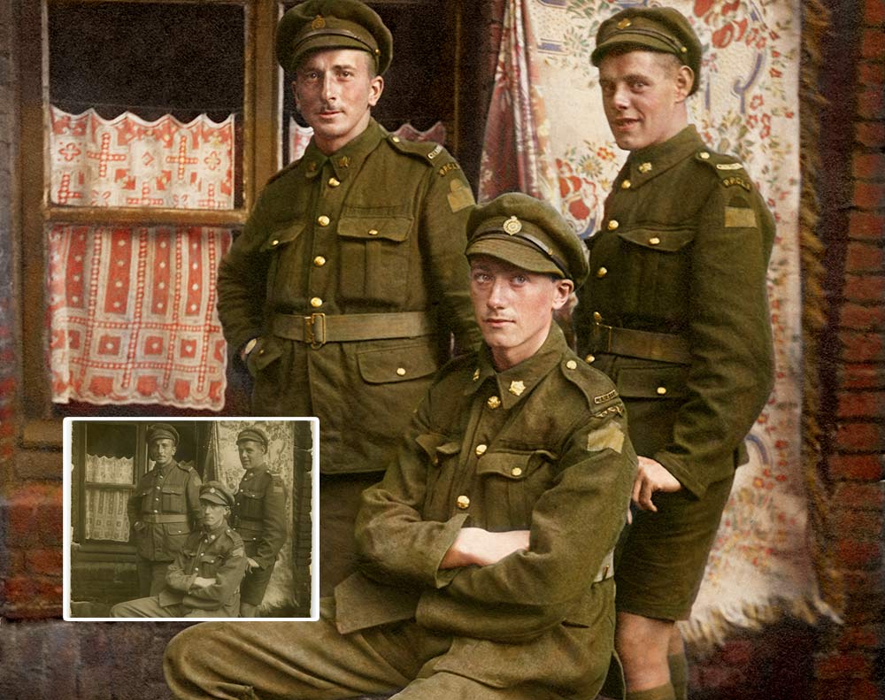 WWI Soldiers Colourization